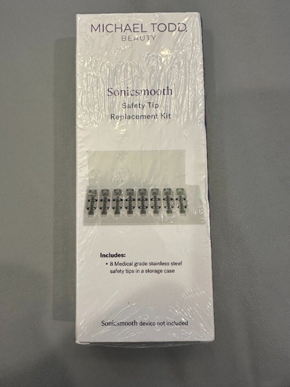 MICHAEL TODD BEAUTY SONICSMOOTH SAFETY TIP REPLACEMENT KIT NIB